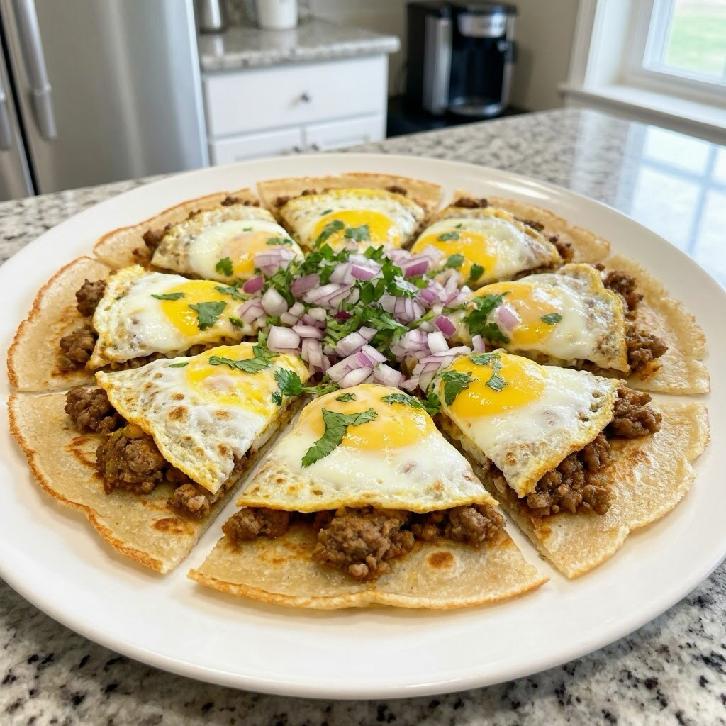 Chatamari (Newari Rice Crepe, Nepali Pizza)