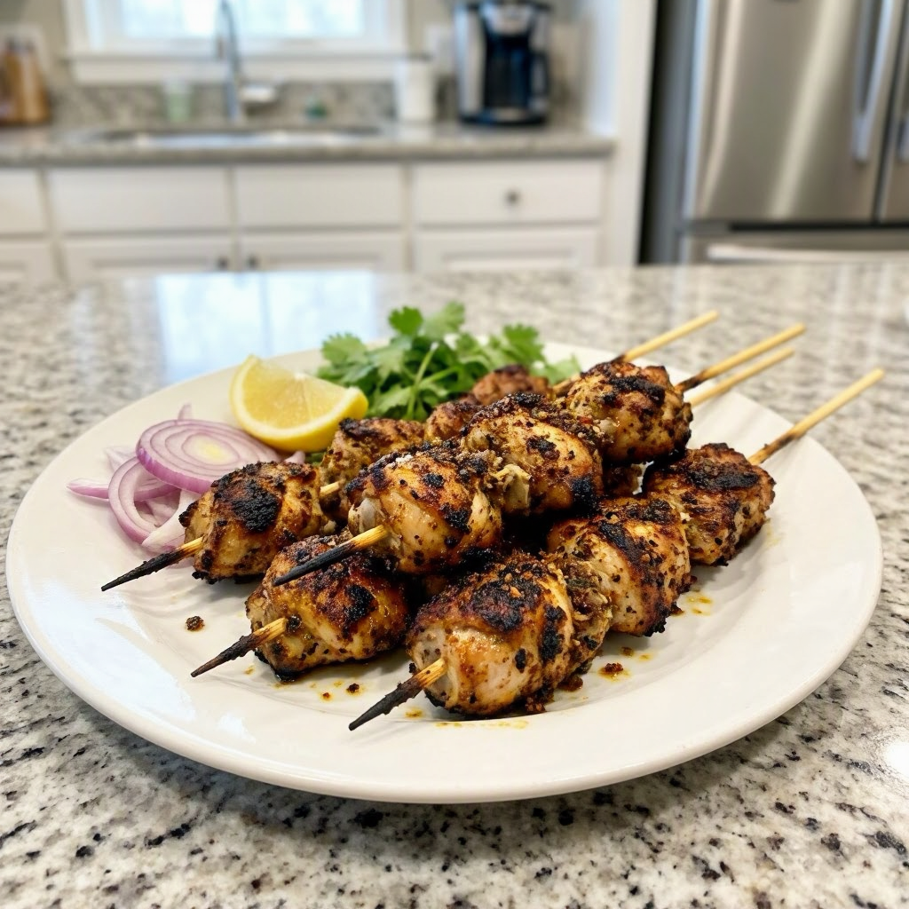 Chicken Sekuwa (Nepali Grilled Chicken Skewers)