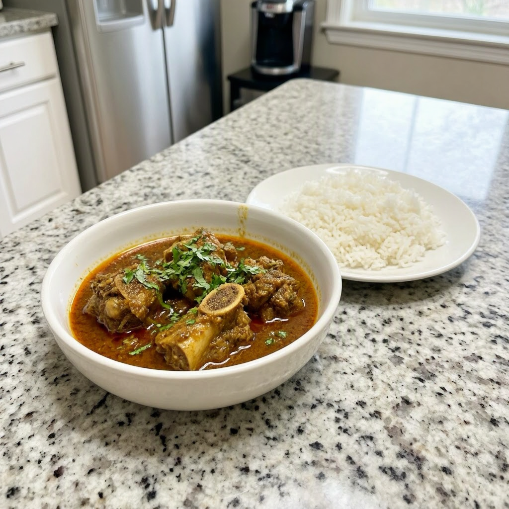 Khasi ko Masu (Nepali Goat Curry, Dashain Special)